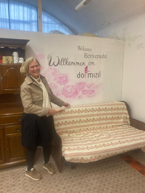 Nicole Husmann hat malend zu Wohlgefühl beigetragen