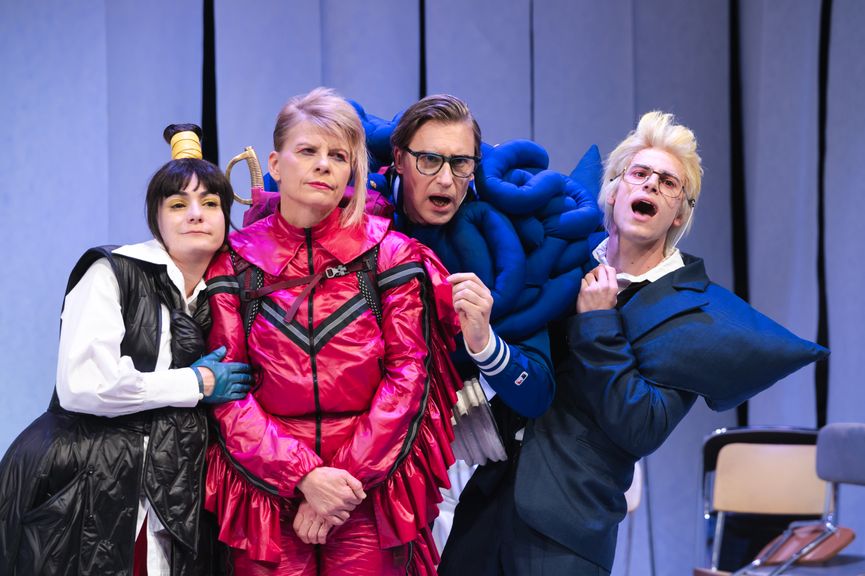 v.l. Jasmin Mairhofer, Antje Weiser, Peter Schorn, Nico Dorigatti copyright Anna Cerrato