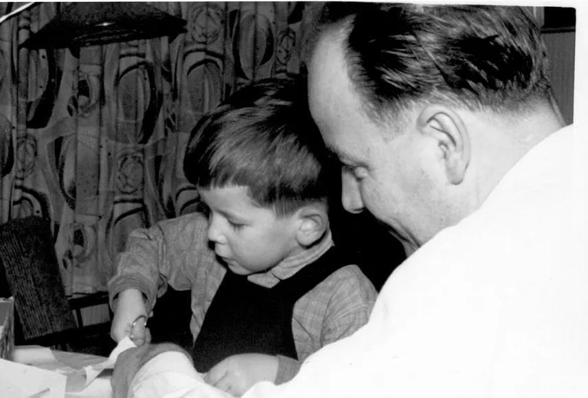 Otto Casagrande und Sohn Thomas